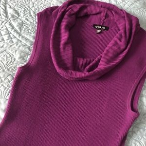 {Bebe} turtle neck mini dress